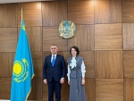 ҚР ПІБ Медициналық орталығының ауруханасында Әзербайжан Денсаулық сақтау министрі бастаған делегациямен кездесу өтті