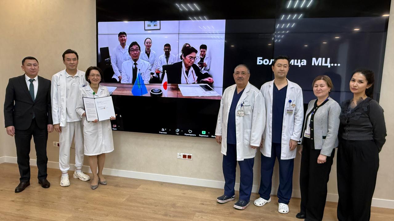 ҚР ПІБ МО ауруханасының нейрохирургтері Fujita Health University Bantane Hospital базасында білімдерін жетілдірді