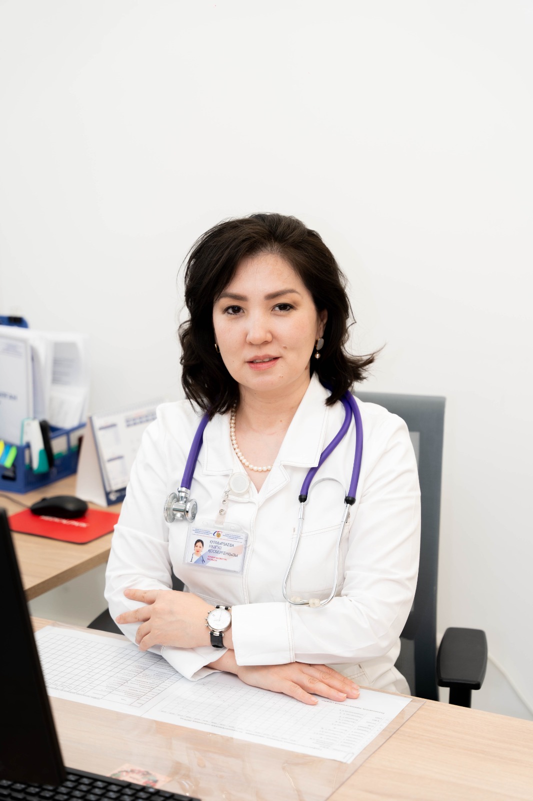Заместитель директора по лечебной работе - Кульмырзаева Назгуль Косбергеновна