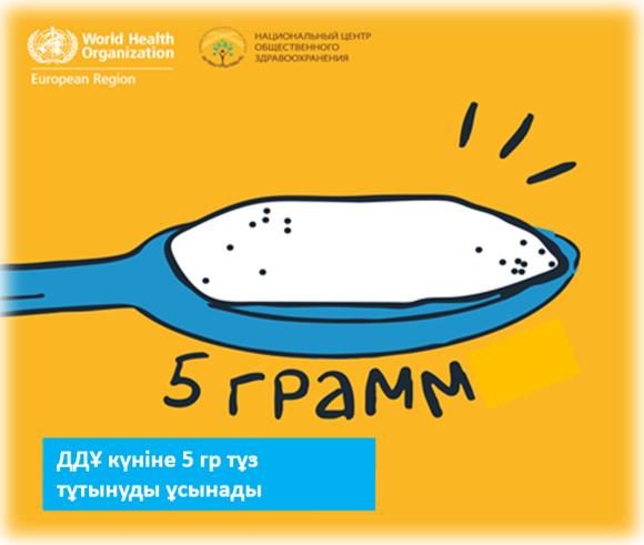 «ТҰЗДЫ АЗАЙТУ – ДЕНСАУЛЫҚТЫ НЫҒАЙТУ: ТӘУЕКЕЛДЕРДІ ҚАЛАЙ АЗАЙТУҒА БОЛАДЫ»