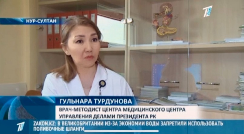 Interview on the first channel "Eurasia" for the program "Main News"